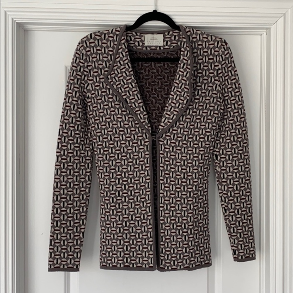 Madison Marcus geometric blazer